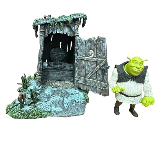 McFarlane Toys Other - 2001 McFarlane Toys Shrek The Outhouse Figure Shrek Action Figure